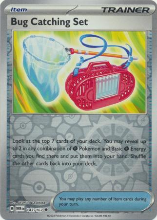 Bug Catching Set - 143/167 - Uncommon Reverse Holo (Español)