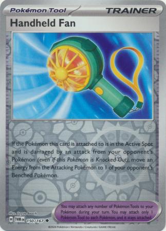 Handheld Fan - 150/167 - Uncommon Reverse Holo (Español)