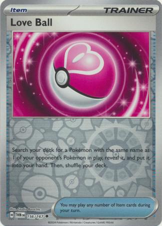 Love Ball - 156/167 - Uncommon Reverse Holo (Español)