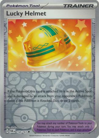 Lucky Helmet - 158/167 - Uncommon Reverse Holo