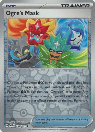 Ogre's Mask - 159/167 - Uncommon Reverse Holo (Español)