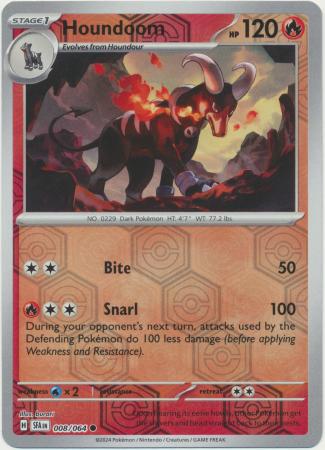 Houndoom - 008/064 - Common Reverse Holo