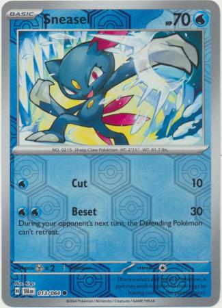 Sneasel - 013/064 - Common Reverse Holo