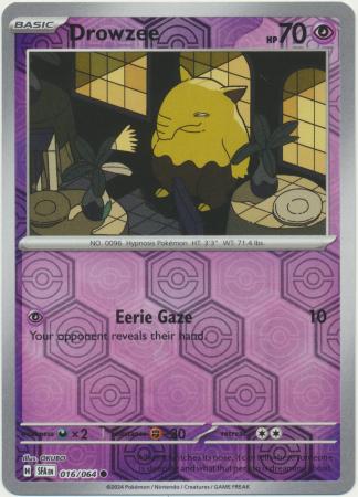 Drowzee - 016/064 - Common Reverse Holo