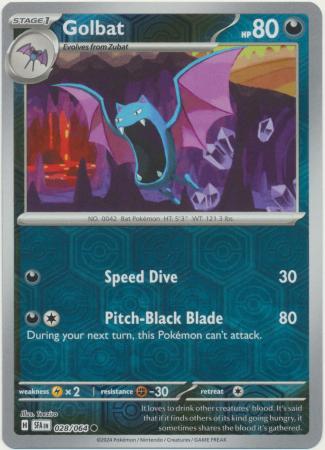 Golbat - 028/064 - Common Reverse Holo