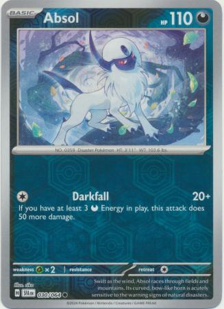 Absol - 030/064 - Common Reverse Holo