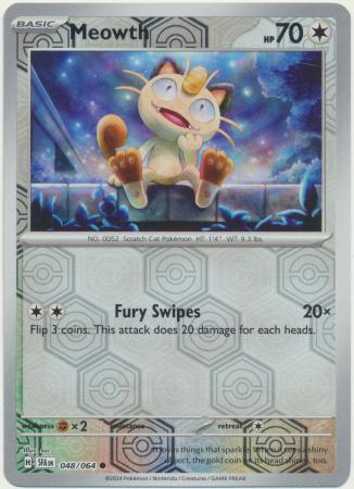 Meowth - 048/064 - Common Reverse Holo