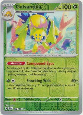 Galvantula - 002/064 - Uncommon Reverse Holo