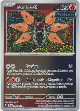 Iron Moth - 009/064 - Uncommon Reverse Holo