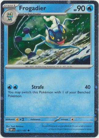 Frogadier - 057/197 - Galaxy Holo Promo