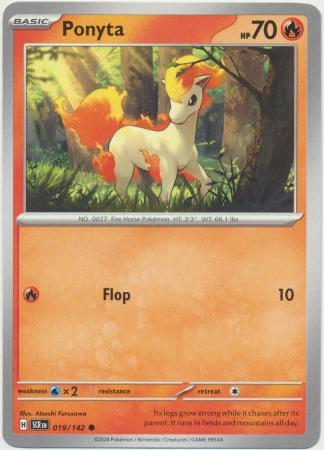 Ponyta - 019/142 - Common