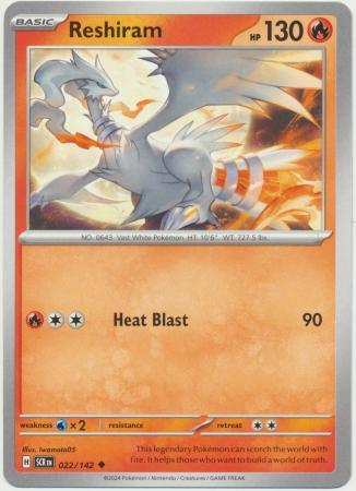 Reshiram - 022/142 - Uncommon