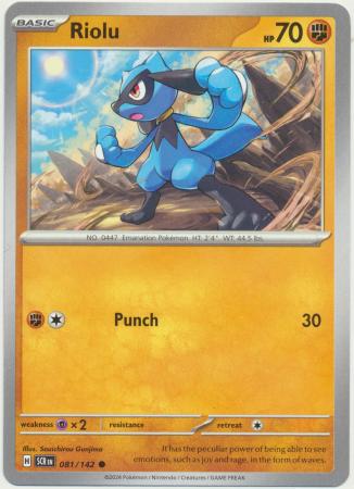 Riolu - 081/142 - Common