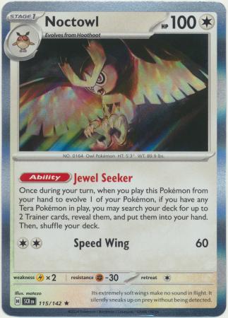 Noctowl - 115/142 - Holo Rare