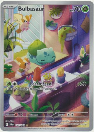 Bulbasaur - 143/142 - Illustration Rare