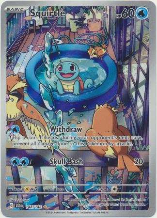 Squirtle - 148/142 - Illustration Rare