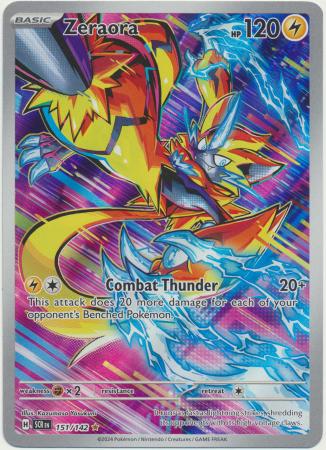 Zeraora - 151/142 - Illustration Rare