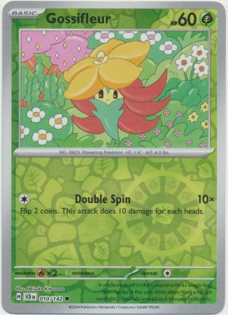 Gossifleur - 010/142 - Common Reverse Holo