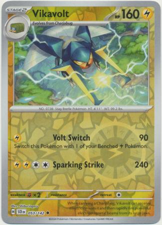 Vikavolt - 053/142 - Uncommon Reverse Holo