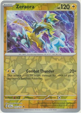 Zeraora - 055/142 - Reverse Holo Rare