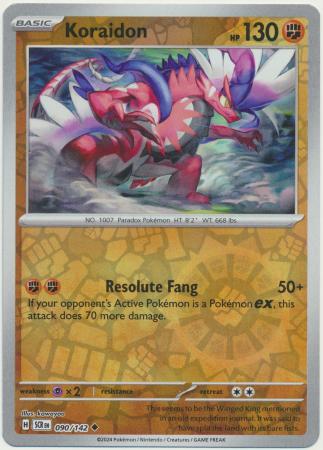 Koraidon - 090/142 - Uncommon Reverse Holo