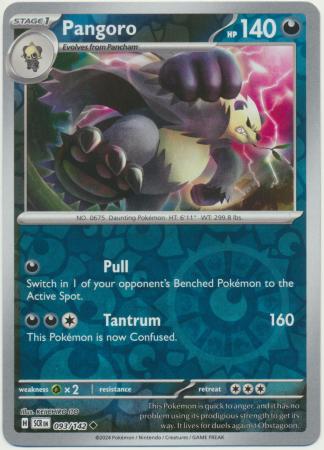 Pangoro - 093/142 - Uncommon Reverse Holo