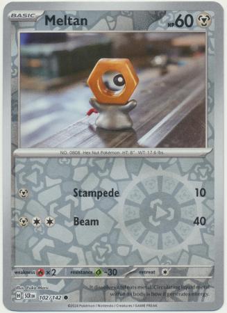 Meltan - 102/142 - Common Reverse Holo