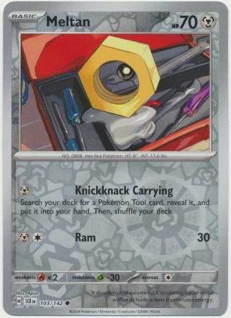 Meltan - 103/142 - Common Reverse Holo