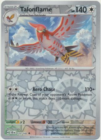 Talonflame - 123/142 - Uncommon Reverse Holo