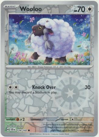 Wooloo - 124/142 - Common Reverse Holo