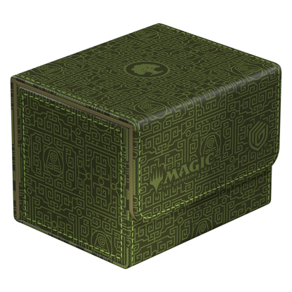 Magic: The Gathering Avatar: The Last Airbender Sidewinder 100+ Xenoskin Deck Box - Green Mana - Ultimate Guard Deck Boxes