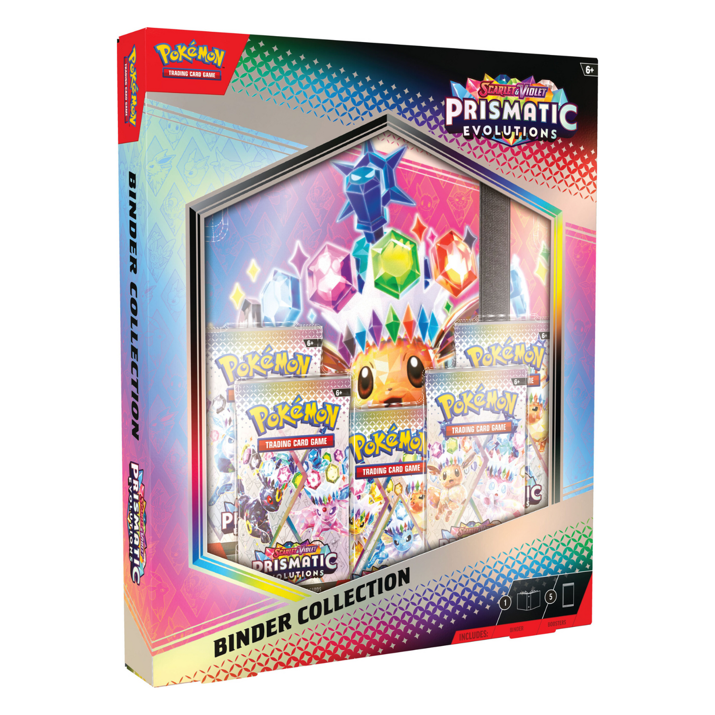 Scarlet & Violet – Prismatic Evolutions – Binder Collection – Ingles