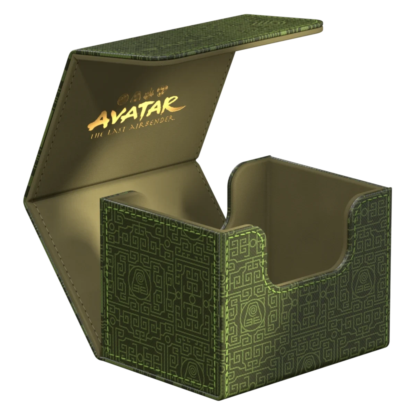 Magic: The Gathering Avatar: The Last Airbender Sidewinder 100+ Xenoskin Deck Box - Green Mana - Ultimate Guard Deck Boxes