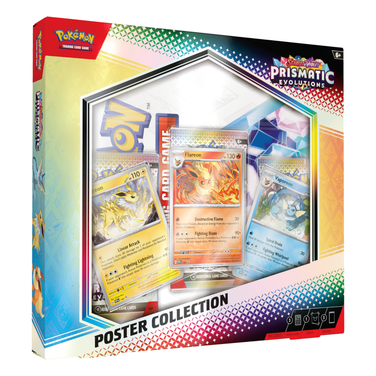 Scarlet & Violet – Prismatic Evolutions – Poster Collection – Español