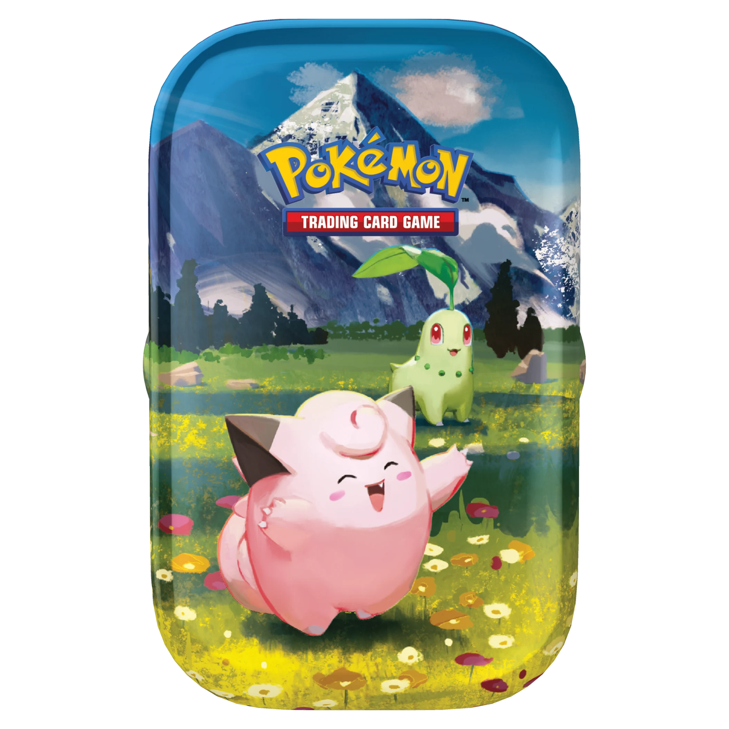 Mega Evolution: Ascended Heroes – Mini Tin (Clafable & Chikorita) – Español