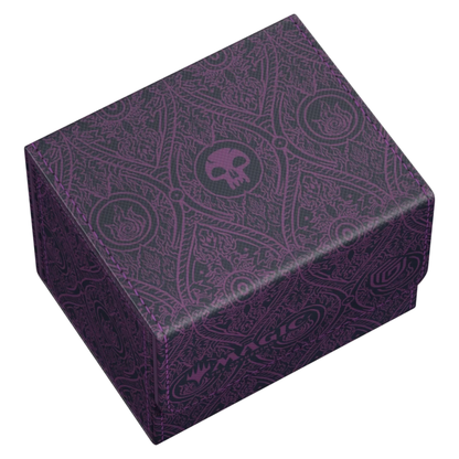 Magic: The Gathering Avatar: The Last Airbender Sidewinder 100+ Xenoskin Deck Box - Black Mana - Ultimate Guard Deck Boxes