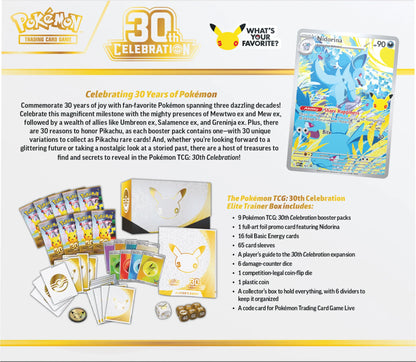 [PREVENTA 16/09/26] 30th Celebration - Elite Trainer Box - Español