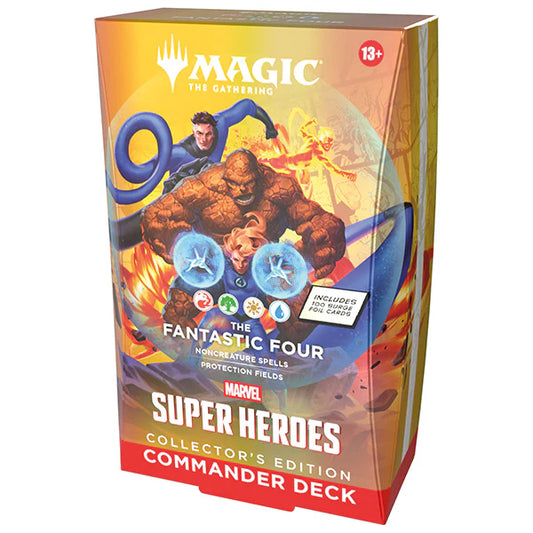 Magic the Gathering: Marvel Super Heroes Commander Collector Deck (FANTASTIC FOUR) - INGLÉS