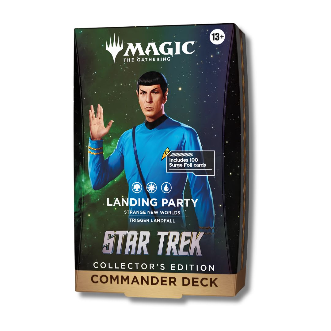 [PREVENTA 13/11/2026] Magic the Gathering: Star Trek Collector Edition Commander Deck - Landing Party (Inglés)