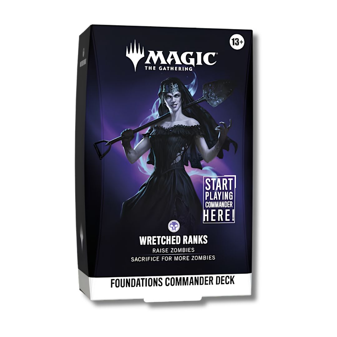 [PREVENTA 02/10/2026] Magic The Gathering: Reality Fracture Foundations Commander Deck - Wretched Ranks (Inglés)