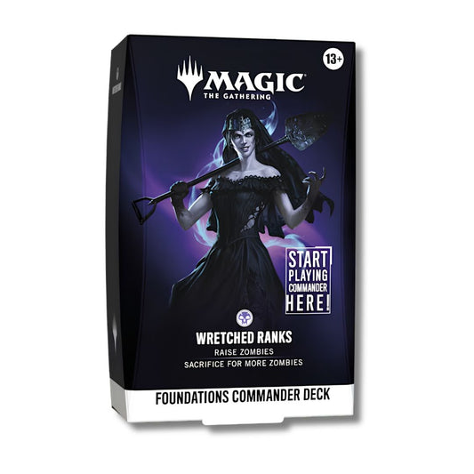 [PREVENTA 02/10/2026] Magic The Gathering: Reality Fracture Foundations Commander Deck - Wretched Ranks (Inglés)