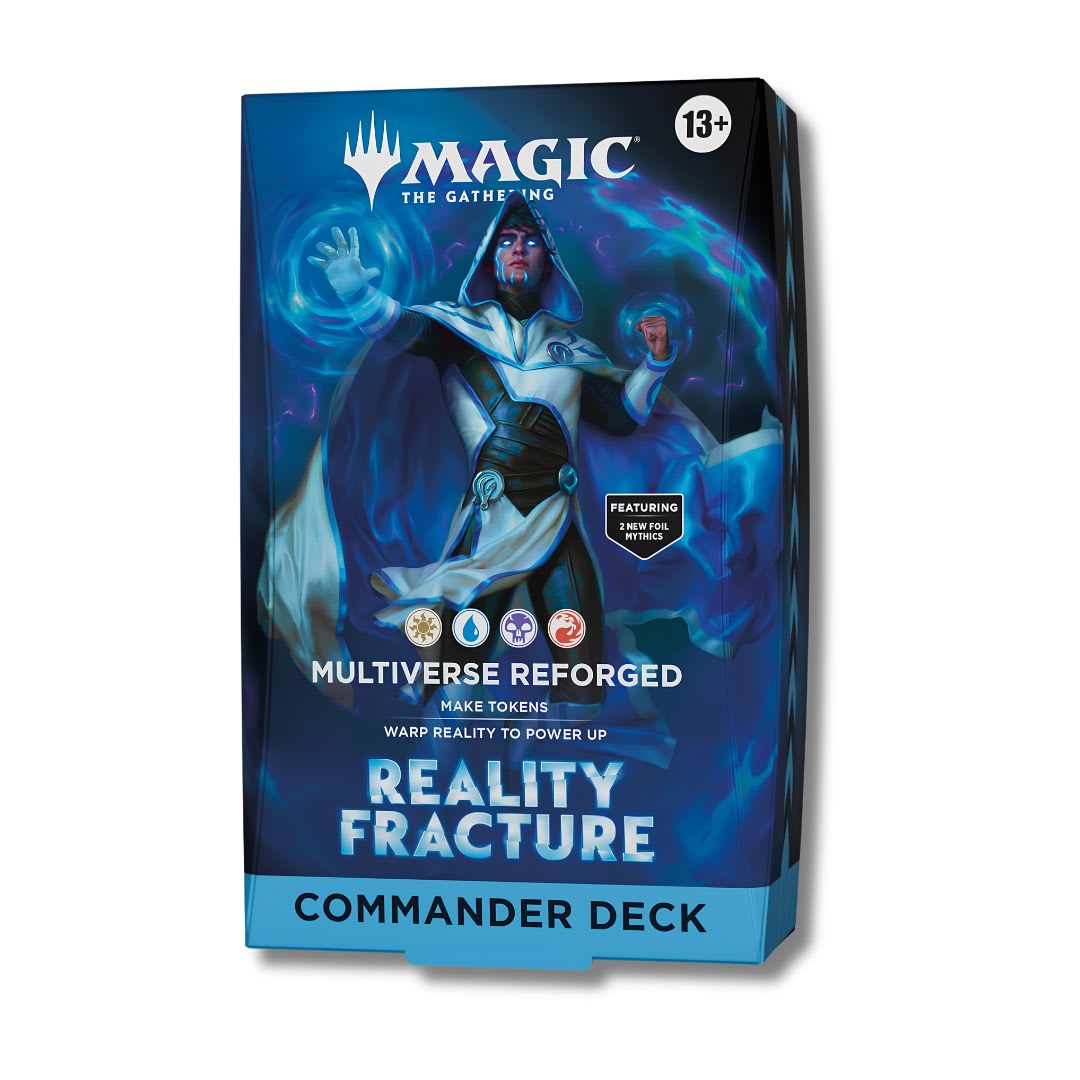 [PREVENTA 02/10/2026] Magic The Gathering: Reality Fracture Commander Deck - Multiverse Reforged (Inglés)