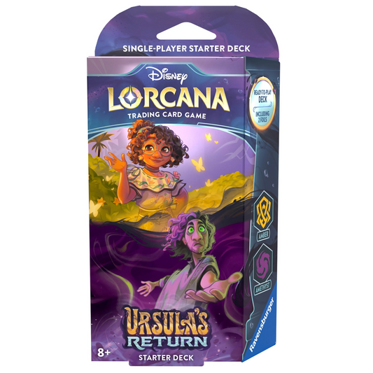 Disney Lorcana Ursula's Return Amber & Amethyst Starter Deck