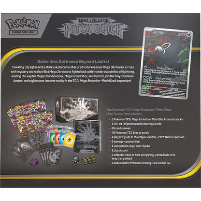 [PREVENTA 17/07/26] Mega Evolution Pitch Black- Elite Trainer Box - Español