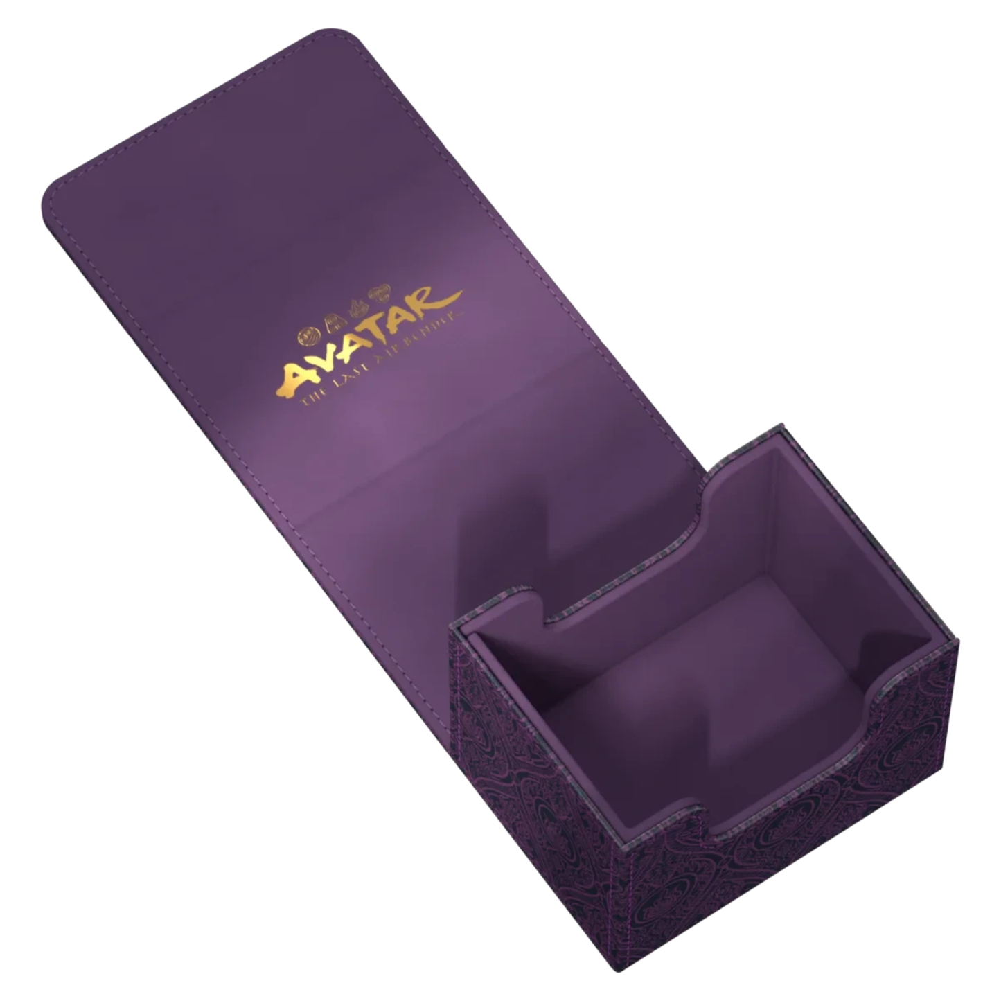 Magic: The Gathering Avatar: The Last Airbender Sidewinder 100+ Xenoskin Deck Box - Black Mana - Ultimate Guard Deck Boxes