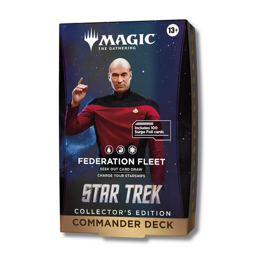 [PREVENTA 13/11/2026] Magic the Gathering: Star Trek Collector Edition Commander Deck - Federation Fleet (Inglés)