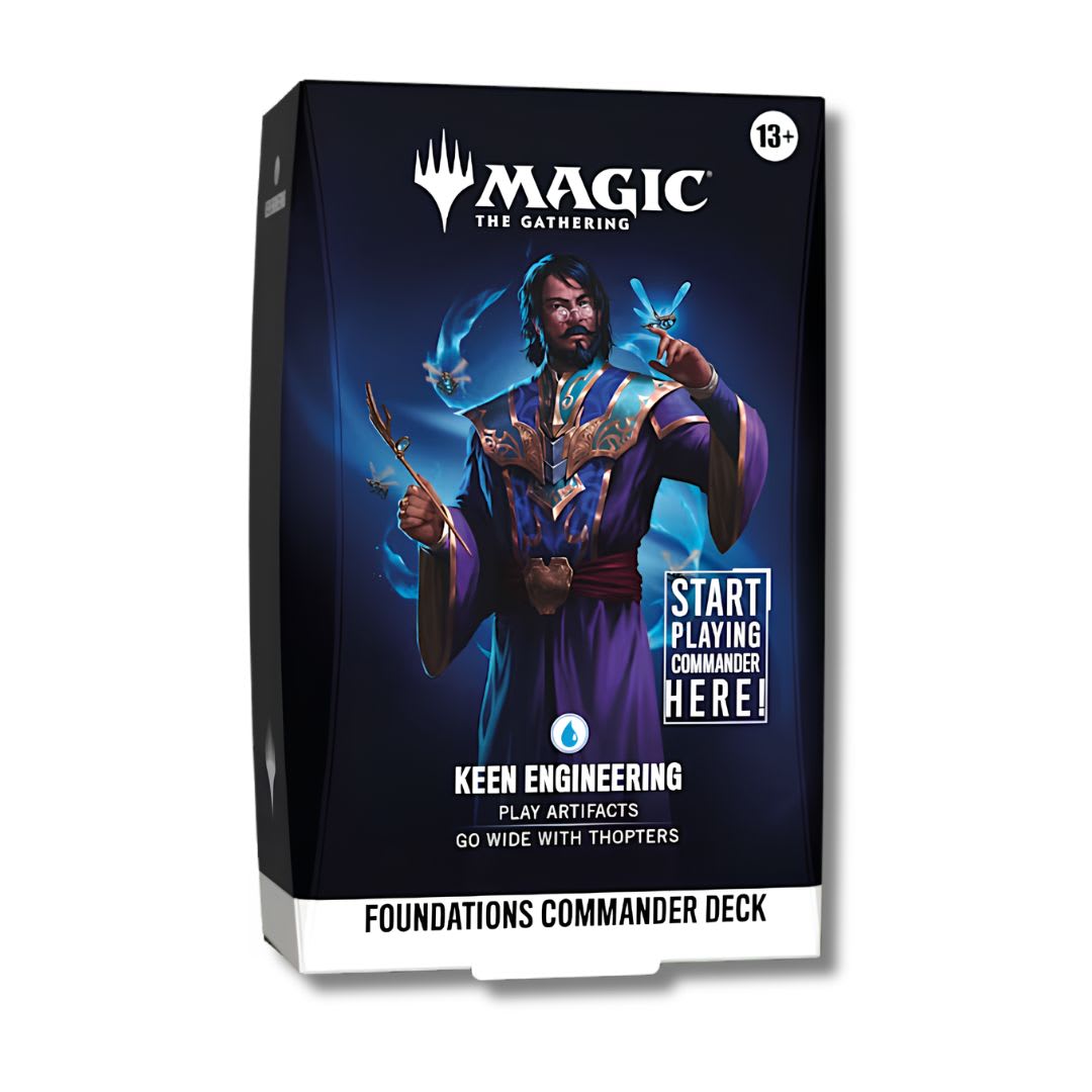 [PREVENTA 02/10/2026] Magic The Gathering: Reality Fracture Foundations Commander Deck - Keen Engineering (Inglés)