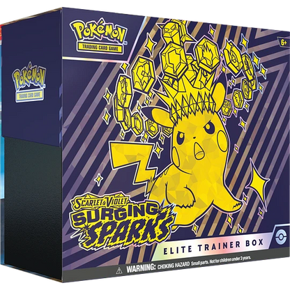 Scarlet & Violet: Surging Sparks – Elite Trainer Box – Ingles