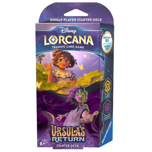 Lorcana: Ursula's Return Starter Deck (Amber & Amethyst)