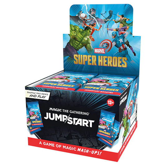 [PREVENTA 26/06/2026] Magic the Gathering: Marvel Super Heroes Jumpstart Play Booster display